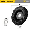 GRAFF Wood Carving Disc for Angle Grinder 4 Inch -
