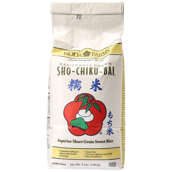 Sho Chiku Bai Sweet Rice, 5 Pound