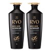 Ryeo Hongjindan Black Bean Hair Root Nourishing Shampoo White Floral Fragrance, 820ml, 2 pcs / 려 홍진단 검은콩 모근영양 샴푸 화이트플로럴향, 820ml, 2개