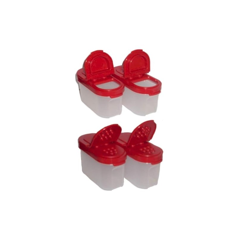 Tupperware Small Spice Containers Set of 4