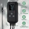 Digital Temperature Controller Simple Stage Thermostat Outlet Heating & Cooling