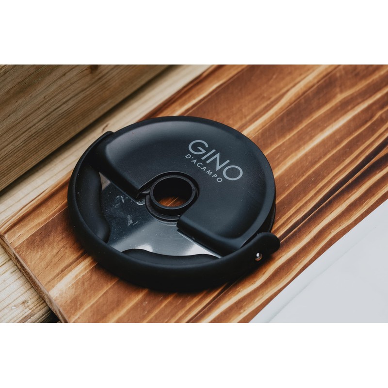 Gino D'Acampo Premium Disc-Style Pizza Cutter with Stainless Steel Removable
