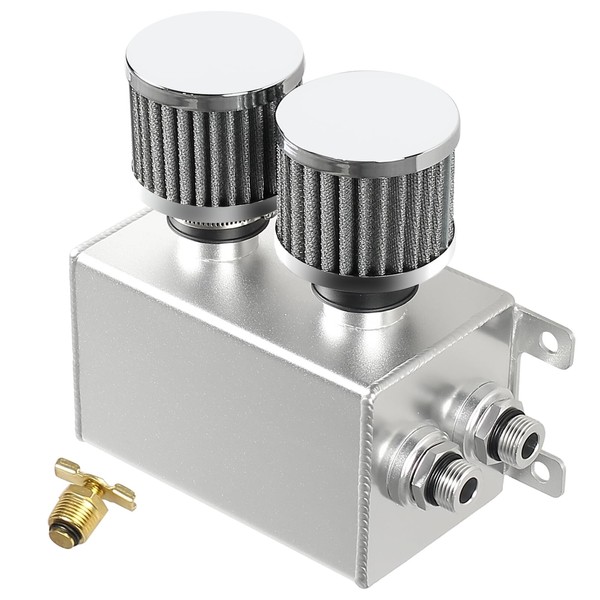 BHB 1.2L Universal Aluminum AN10 Twin Baffle Dual Filter Engine