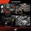 A-Premium Engine Coolant Thermostat Housing Assembly with O-ring Compatible with