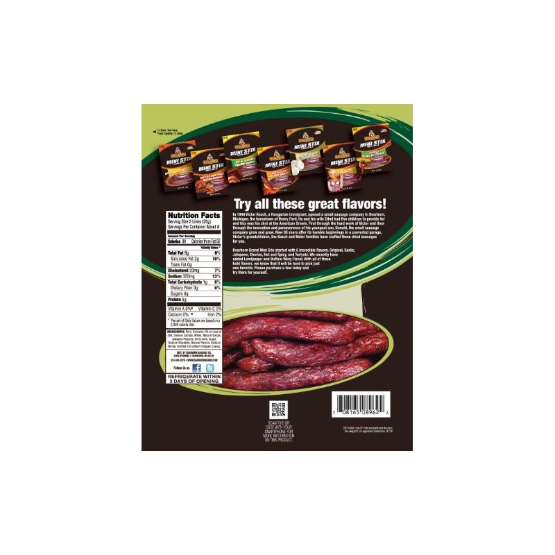 Dearborn Brand - Jalapeno Mini Sticks - 7 Oz. (8