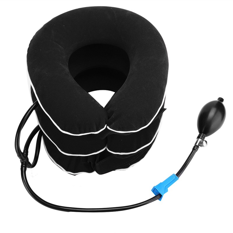 Inflatable Cervical Collar Adult Home Neck Stretching Devices Traction Support