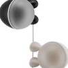 Alessi ASG02 BW "Lilliput" Salt/Pepper, Black, White