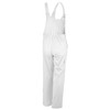 Qualitex basic dungarees 100% CO 240 G/M², white, 44