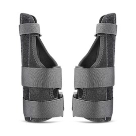 LEBKFT Thumb Brace Spica Splint for De Quervain's, Trigger Thumb & Arthritis - Breathable Wrist & Thumb Stabilizer for Men & Women, Left & Right Hand - Black