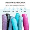 Non-Slip Dual Layer Yoga Mat with High-Density Cushioning, Suitable for