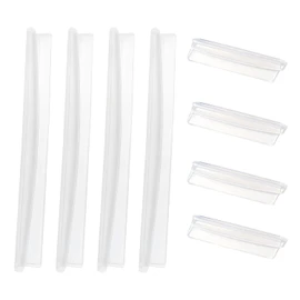 WALWAL Car Door Edge Guard Protector Scratch Strip Fit for Most Car(8 Pcs,Transparent