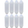 FRAKMU 16oz Inverted Plastic Squeeze Bottles,Condiment Squeeze Bottles for Sauces,