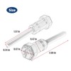 GIDIBII Front Seat Thumb Screws Bolts, Mount Screw Cap Compatible