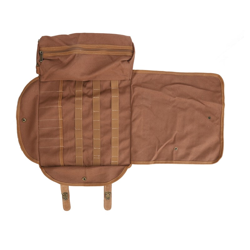 Bartender Tool Bag Bar Kit Bag Waterproof Canvas Multiple Compartments