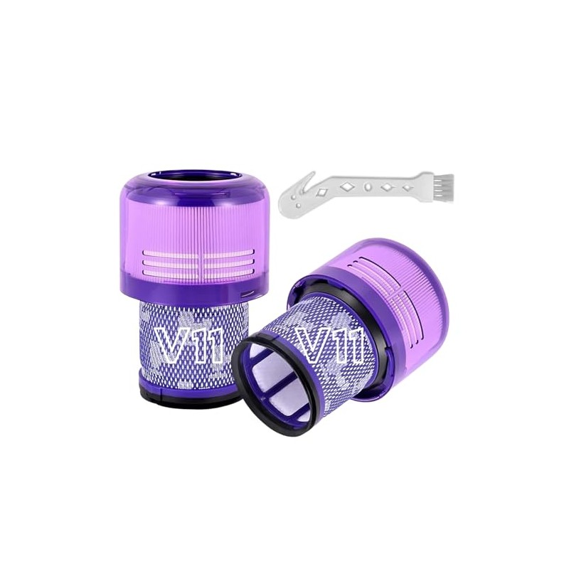 Dyson V15 Filter, 2-Pack Premium True HEPA Replacement Filters Compatible