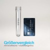 Tuuters 10x PET Plastic Test Tubes with Lid Screw Cap,
