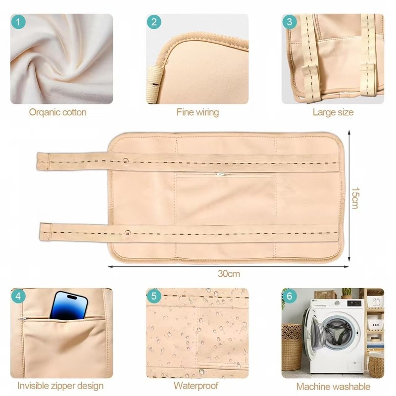 Castor Oil Pack - Reusable Wrap Adjustable Pack Wrap Kit