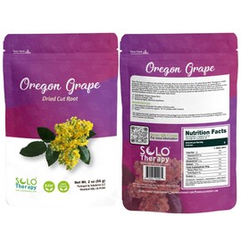 Oregon Grape Root Herbal Tea - Cut and Sifted Resealable Bag - 56 grams - Premium Quality (Oregon Grape Root)