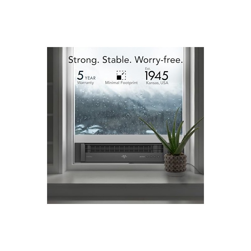 Vornado PORTAL® Window Fan with 3 Speeds, Reversible Exhaust Mode,