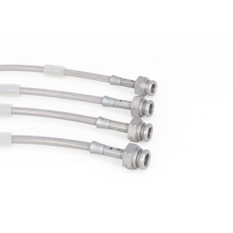 Goodridge 200-04 Braided Fuel Hose, Stainless Steel