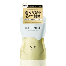 VIR TOKYO(ウィルトーキョー) デュアルヘアミルク 120ml サラサラ 洗い流さないトリートメント スタイリング&ケア 香水ヘアミルク ヘマチン配合