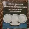 Johann Haviland Blue Garland Pattern Set of Four Salad Plates