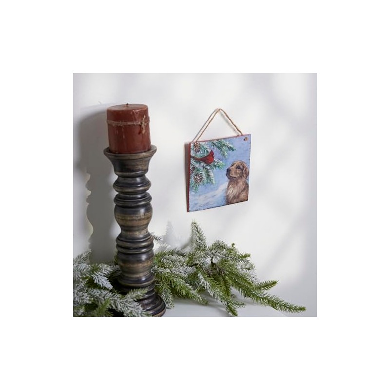 Primitives by Kathy Cardinal and Golden Ornament