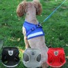 Dog Harness Step-in Mesh Dog Puppy Vest Harness with Leash