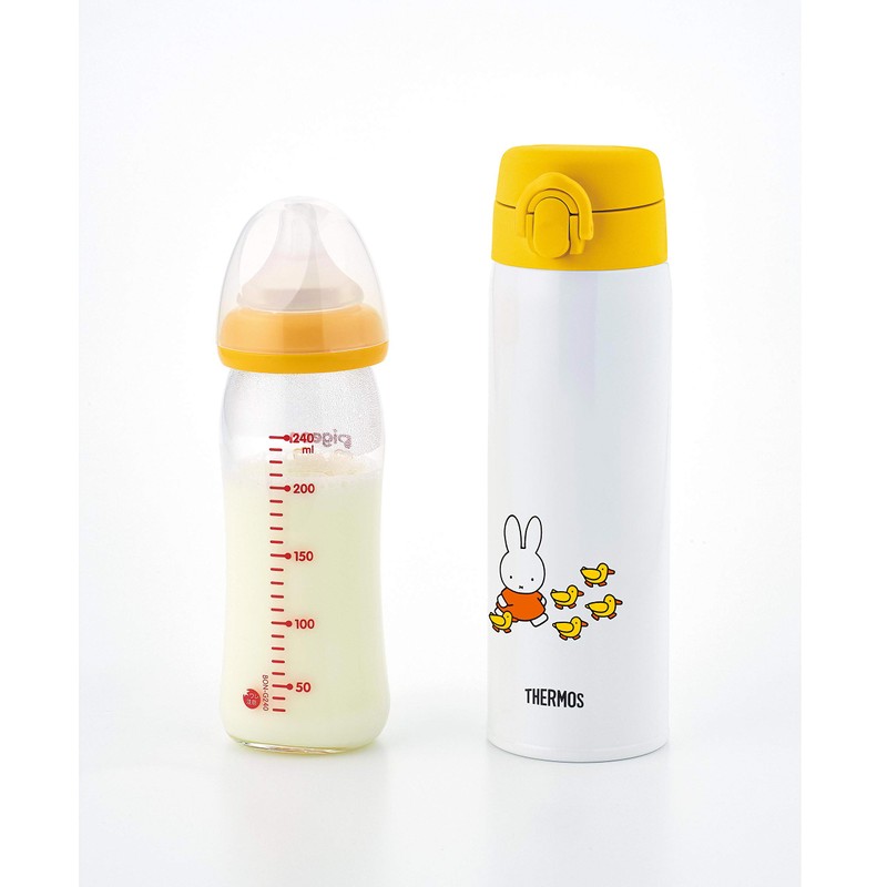 THERMOS JNX-502B (MFY) Stainless Steel Bottle for Milk Preparation, Miffy,