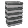 Betz 10 Stück Seiftücher Premium 100% Baumwolle Seiflappen Set 30x30