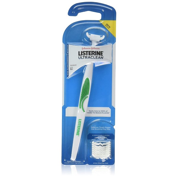 Listerine Ultra Clean Access Flosser, Starter Pack