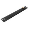 Aluminum Alloy Straight Ruler 25cm Precise Scale Professional for Woodworking