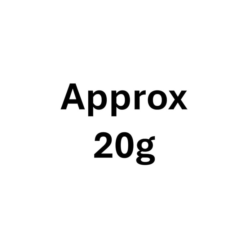 Handicraft Emporium Flat Round Alphabet Acrylic Beads | 20g |