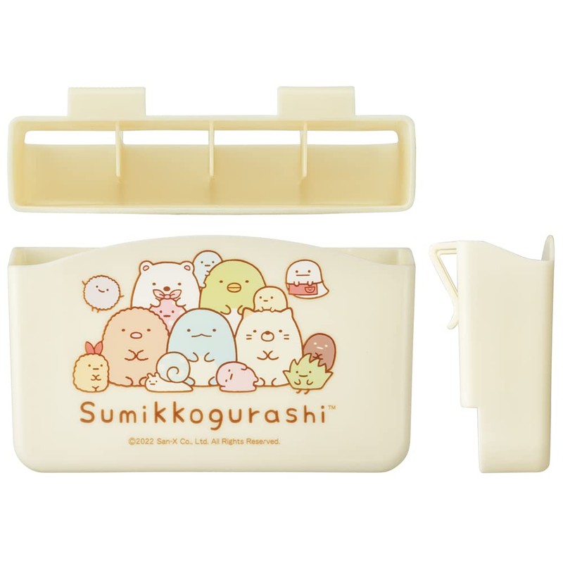 Skater KTP1-A Refrigerator Door Pocket, Condiment Tube, Pocket, Sumikko Gurashi,
