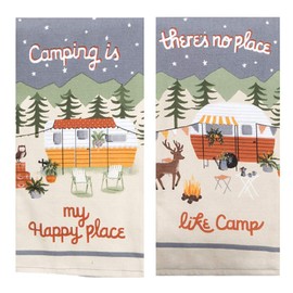Kay Dee Designs Gone Glamping 2-Piece Kitchen Towel Set