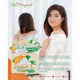 Skin Magical Orange Cucumber Facial Cream  & Sunblock Cream - 2 Jars x 10g