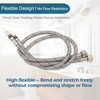 HOIGY 30 Inch Faucet Supply Lines, Bathroom Kitchen Water Supply