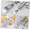 Ciieeo 2pcs Stainless Steel Orange Peeler Efficient Citrus Peeling Tools