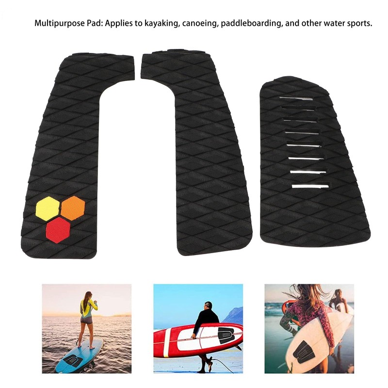 Drfeify Almohadilla de Tracción para Tabla de Surf, Accesorio de