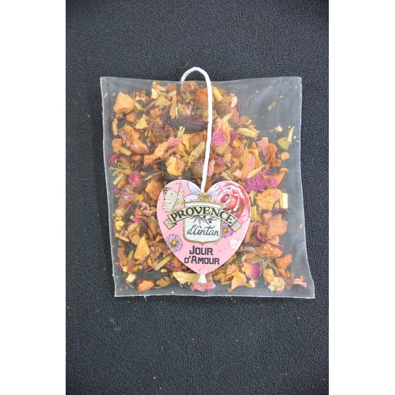 Provence d'Antan Organic Herbal Tea Cube 24 Sachets Metal