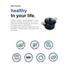 LE TAUCI 3 qt Ceramic Dutch Oven for Bread Baking