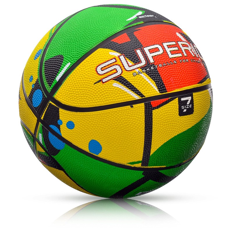 meteor® Dribble Children's Mini Basketball Size #7 Ideal for Youth
