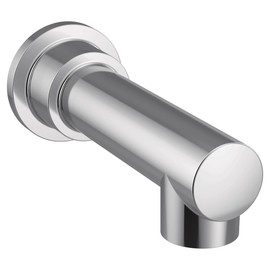 Moen 195827 Level Non-Diverter 1/2-Inch CC Slip-Fit Tub Filler Spout, Chrome