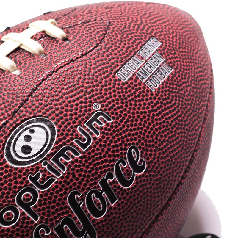 Optimum Enforce American Football, Maroon, Full Size