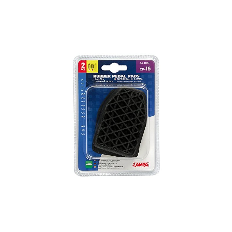 Lampa 28054 Pedal Covers on size, CP-15
