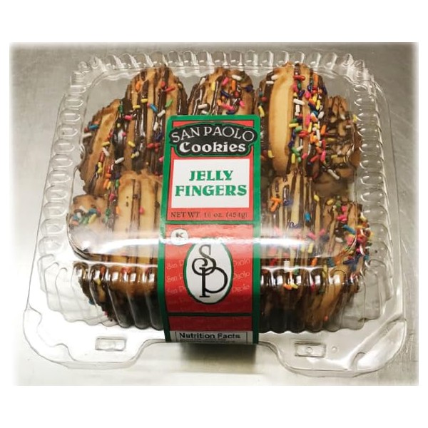 San Paolo Cookies - Jelly Fingers - 16oz - 2
