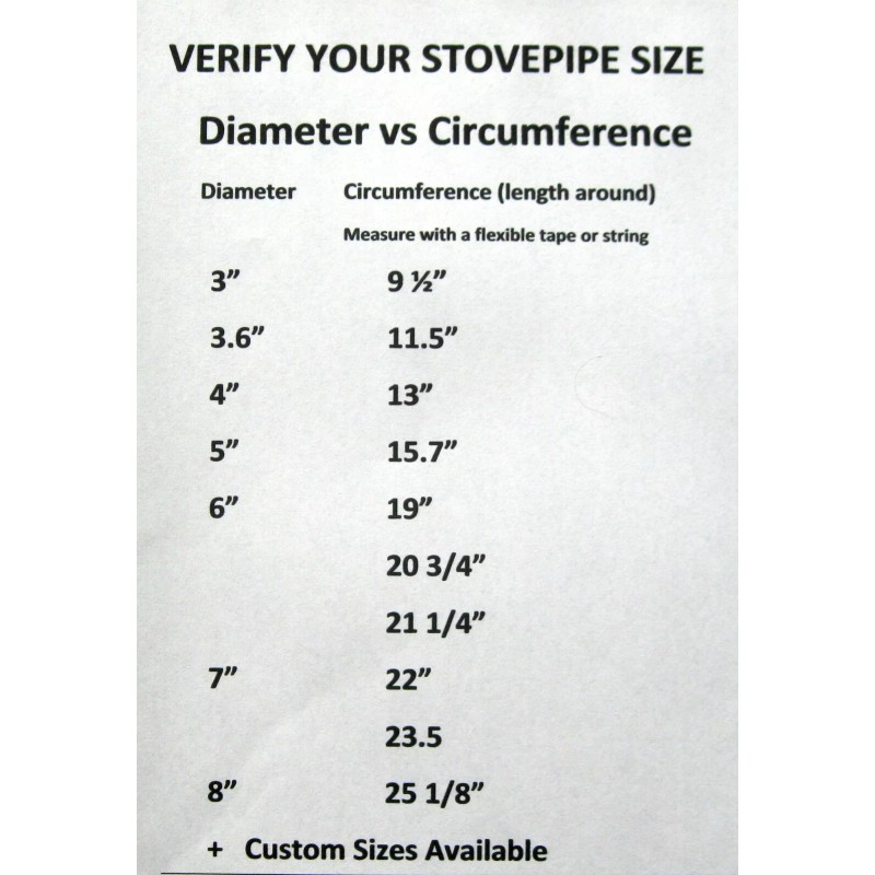 Tred-Not Copper Stovepipe Heat Exchanger Radiators 8" dia Stove Pipe