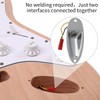 DIY 6 String ST Style Electric Guitar Kits with Mahogany