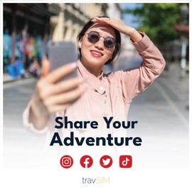 travSIM SIM card for South Korea | 15GB mobile data | Use Voip apps such as Whatsapp and Messanger to send messages, make calls | The SIM card for South Korea is valid for 30 days.