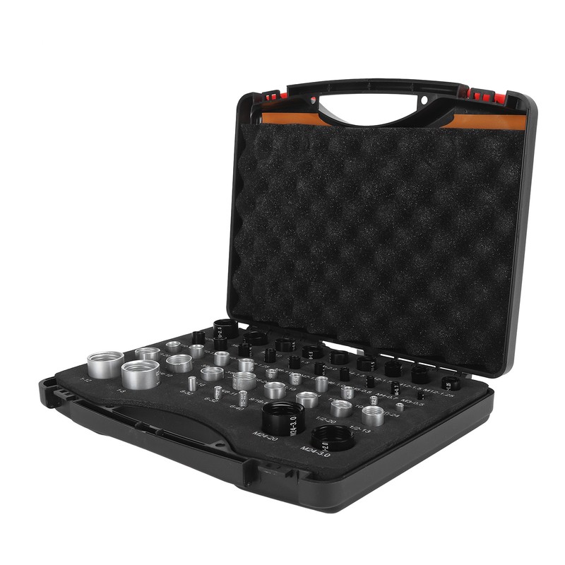 44PCS Nut and Bolt Thread Checker Aluminum Alloy Imperial and